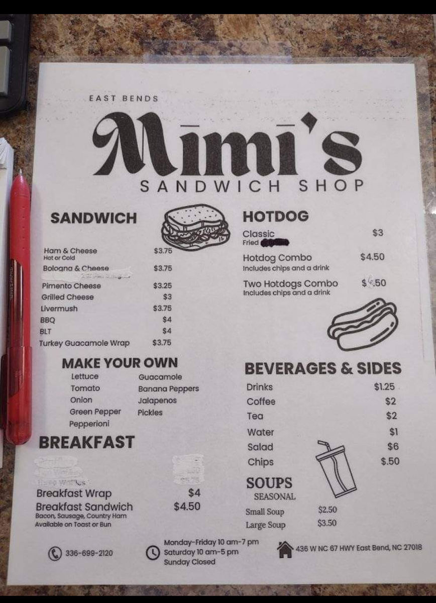 Mimi's Sandwich Shop